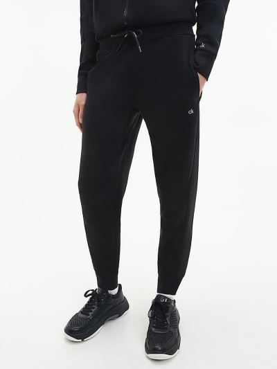 Calvin Klein Ruhák HU821547 | Calvin Klein Organic Cotton Férfi Jogger Fekete